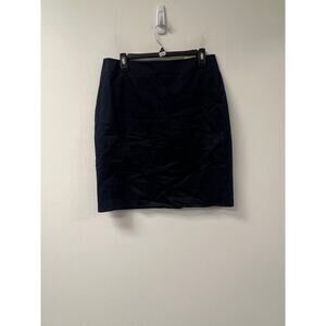 Gerry Weber Womens Navy Zip up Mini Skirt Sz M/8